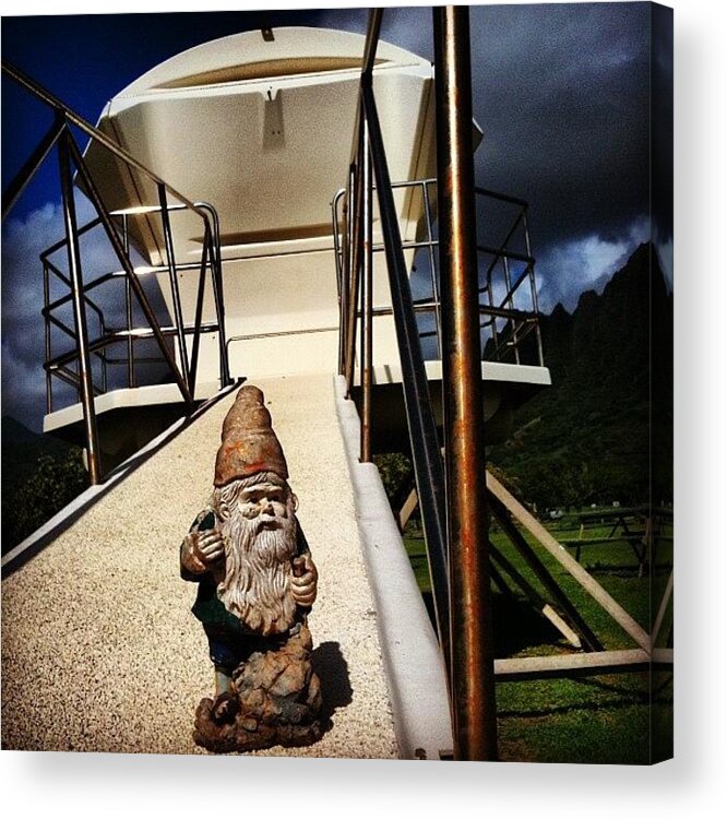 Knome Acrylic Print featuring the photograph World Traveler, My Friend Be Safe by Andy Walters