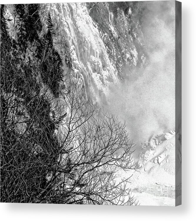  Acrylic Print featuring the photograph 0006falls by Burney Lieberman