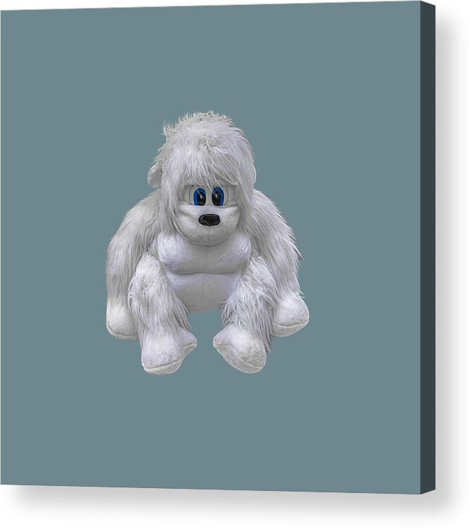 Transparent Background Acrylic Print featuring the photograph Abominable #1 by John Haldane