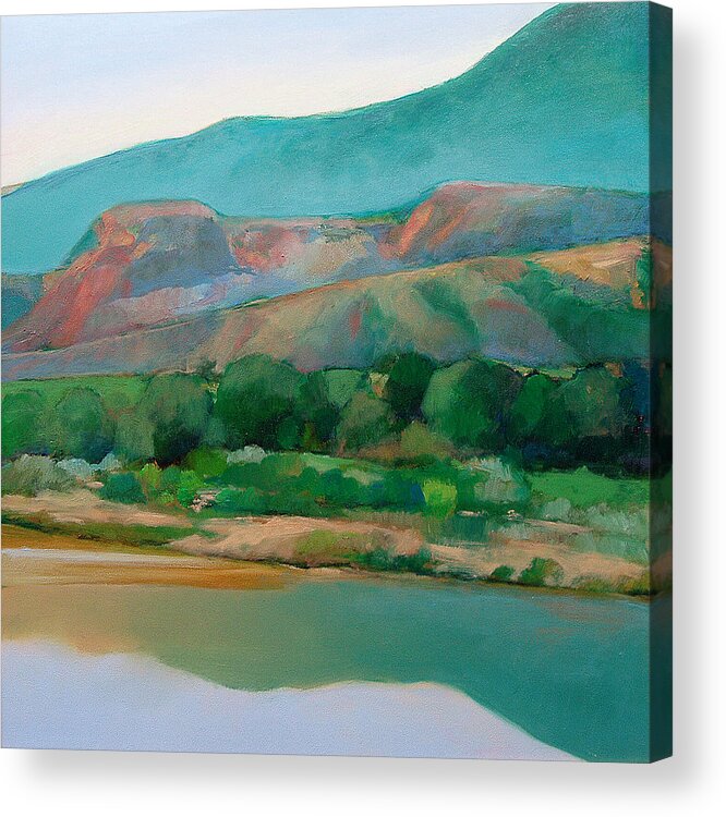 Chama River Acrylic Print featuring the painting Chama River by Cap Pannell