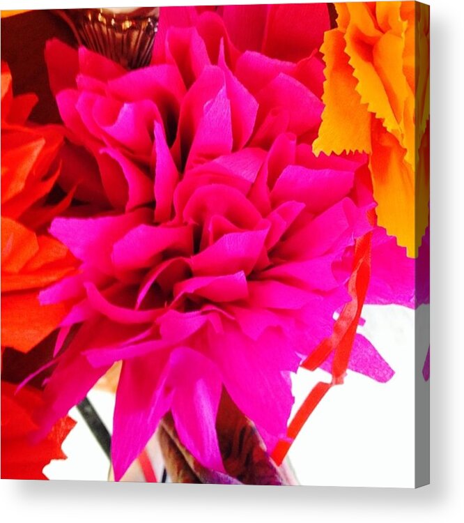 100happydays Acrylic Print featuring the photograph Colorful / Colourful by Khushboo N