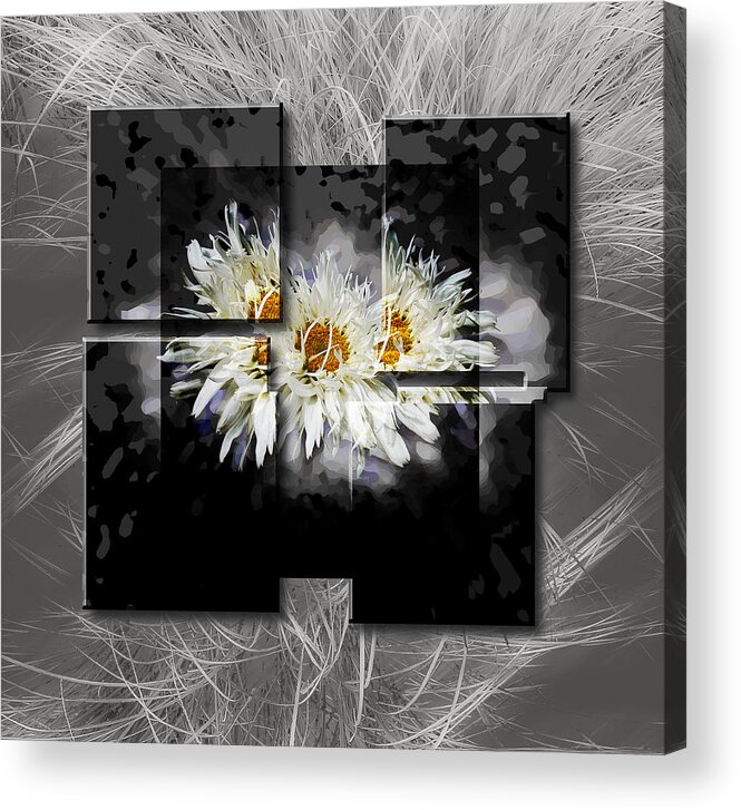Flora Acrylic Print featuring the photograph 1082 by Peter Holme III