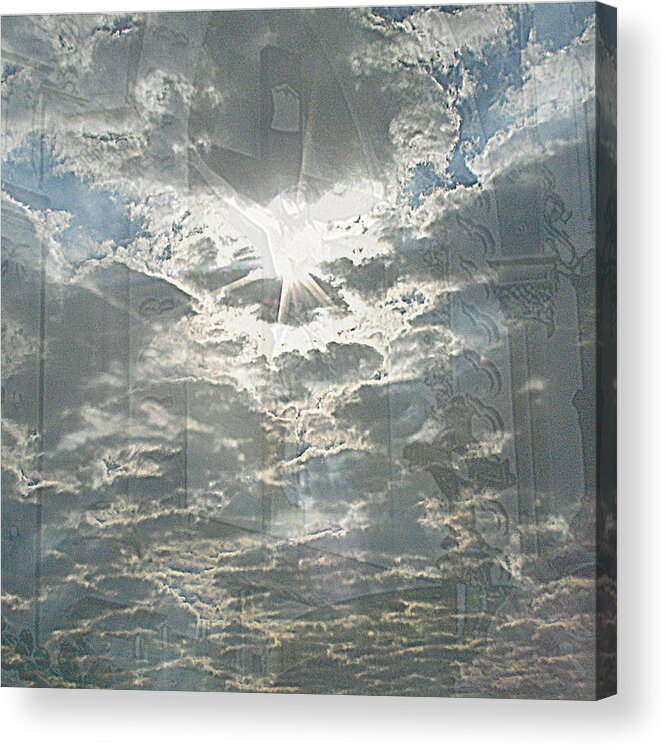 Jesus Acrylic Print featuring the photograph Bright Morning Star #2 by Terence McSorley
