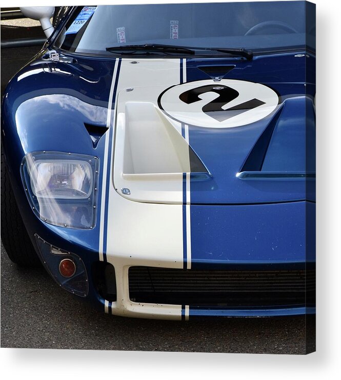  Acrylic Print featuring the photograph Ford GT40  #3 by Dean Ferreira