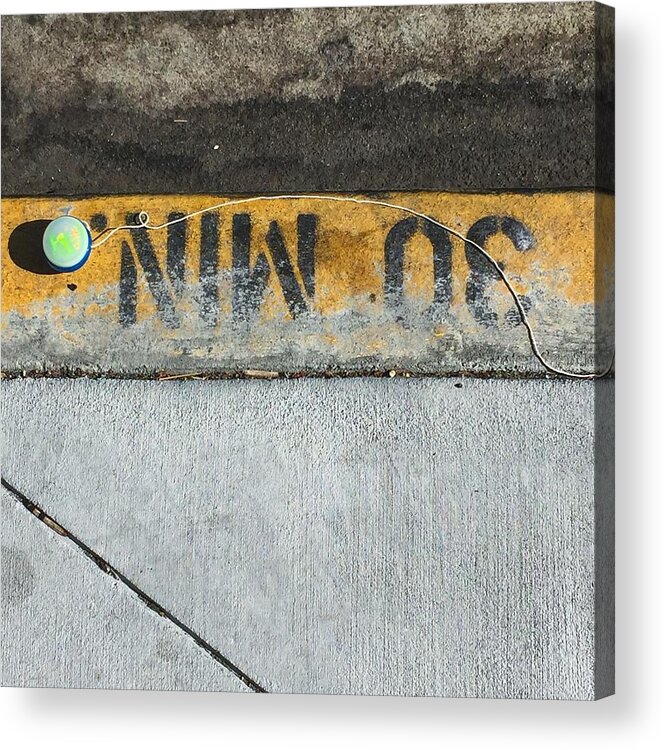 Street Acrylic Print featuring the photograph 30 Min Yo-yo by Erik Burg