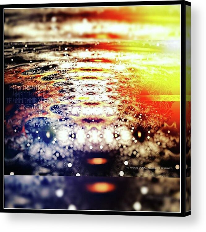Art Acrylic Print featuring the photograph #art #abstract #digitalart #fractals #5 by Dx Works