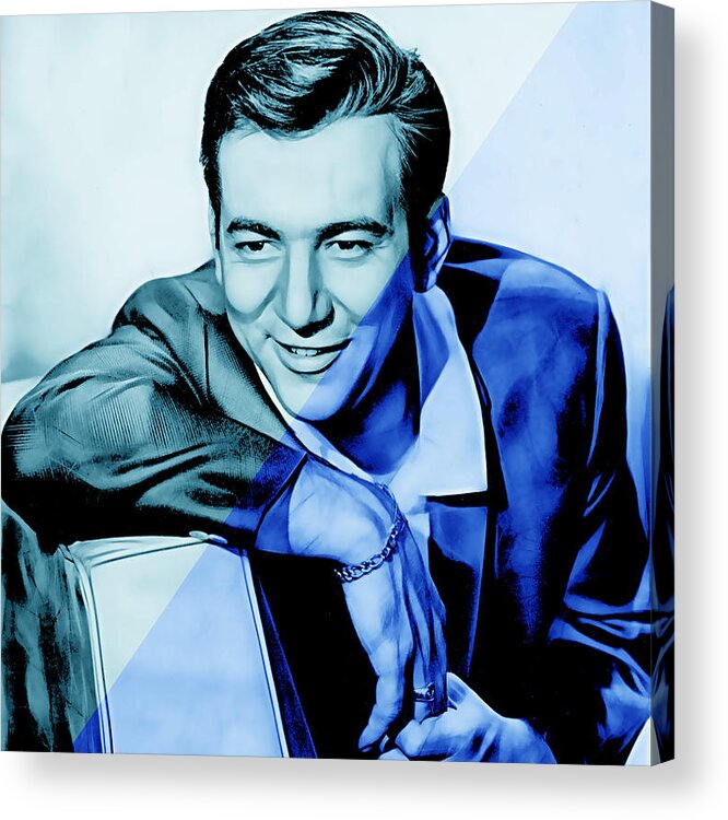Bobby Darin Acrylic Print featuring the photograph Bobby Darin Collection #9 by Marvin Blaine