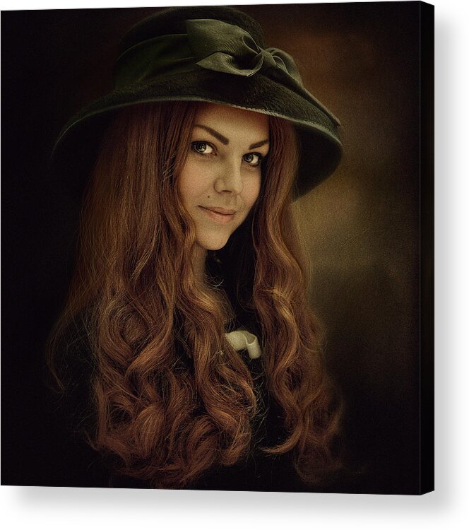 Hair Acrylic Print featuring the photograph Untitled #9 by Svetlana Melik-nubarova