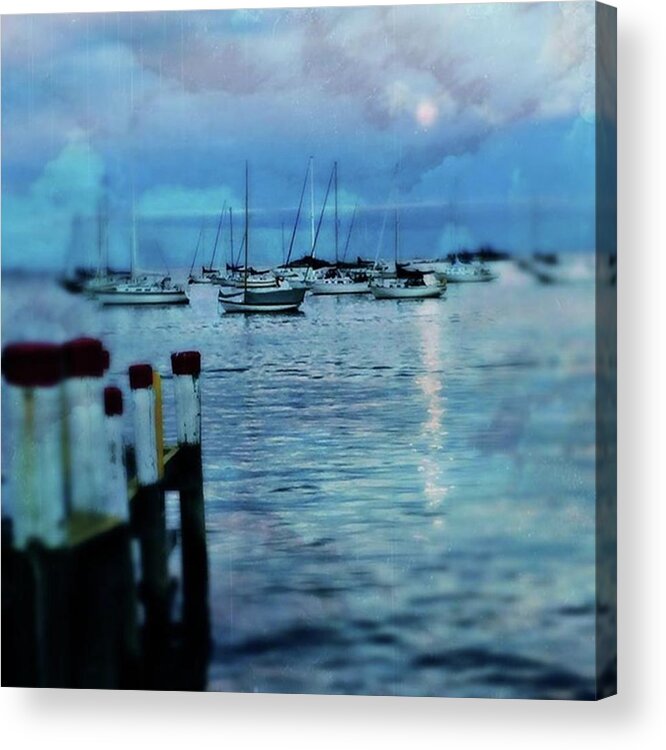 Summervacation Acrylic Print featuring the photograph Mystic by Addie Kaen