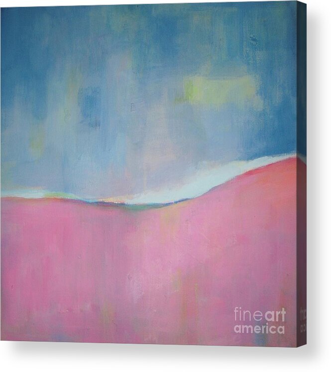 Abstract Acrylic Print featuring the painting A Sweet Day by Vesna Antic