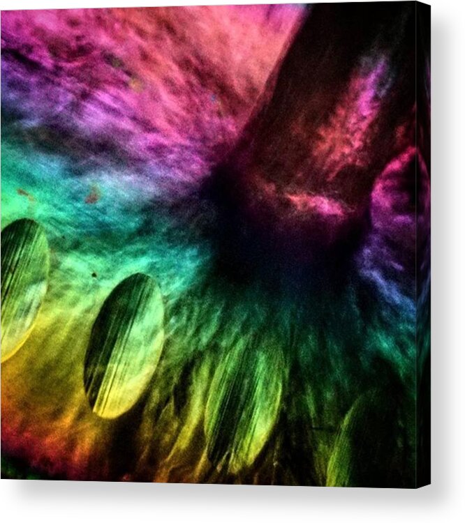 Beautiful Acrylic Print featuring the photograph #abstract #art #macro #perspective by Ryan Smith