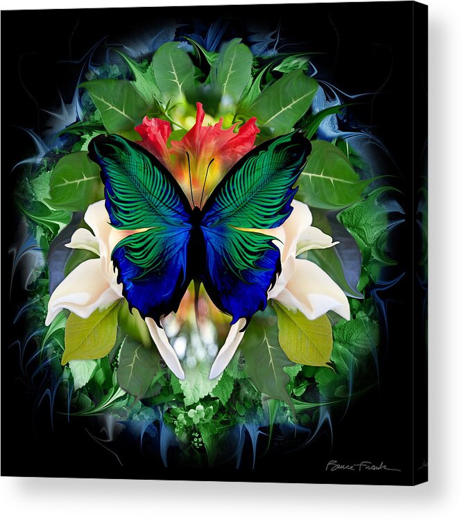 Botanical Acrylic Print featuring the photograph Adaptation by Bruce Frank