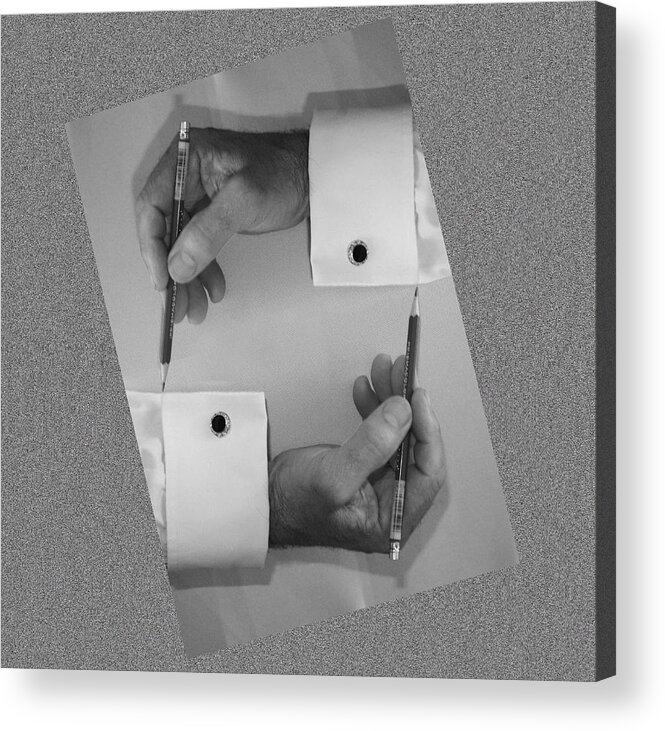 Escher Acrylic Print featuring the photograph After Escher by Pat Moore