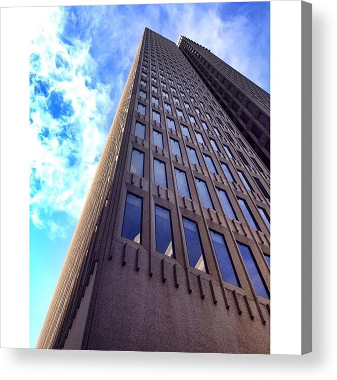  Acrylic Print featuring the photograph Another Building Shot From Atlanta. A by Andrew Rhine