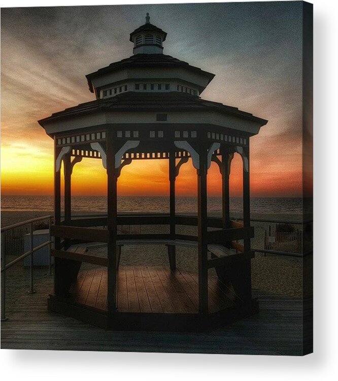 Jersey Shore Acrylic Print featuring the photograph Sunrise Sunday by Lauren Fitzpatrick