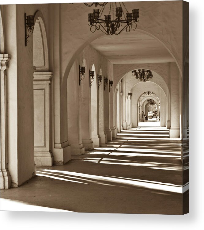 Arches Acrylic Print featuring the photograph Arches I by Ryan Weddle