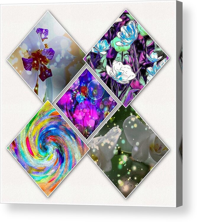Free Art Acrylic Print featuring the digital art Art Plus by Don Wright