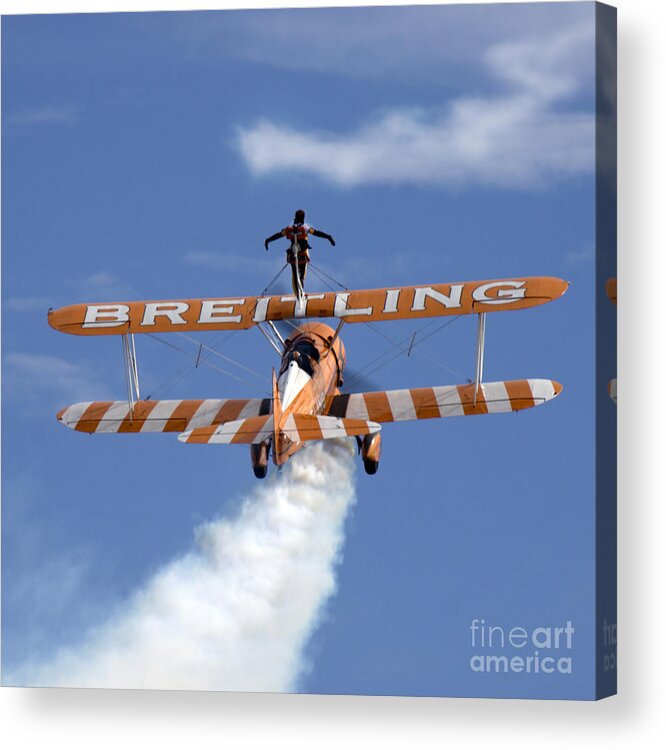 Wingwalkers Acrylic Print featuring the photograph Ascending by Ang El