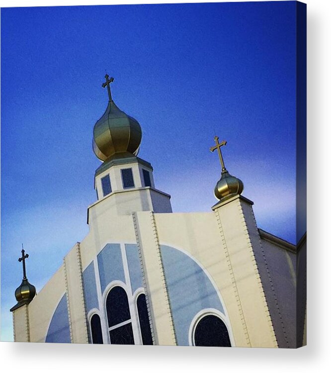 Catholic Acrylic Print featuring the photograph Assumption Of Blessed Virgin Mary by Juan Silva