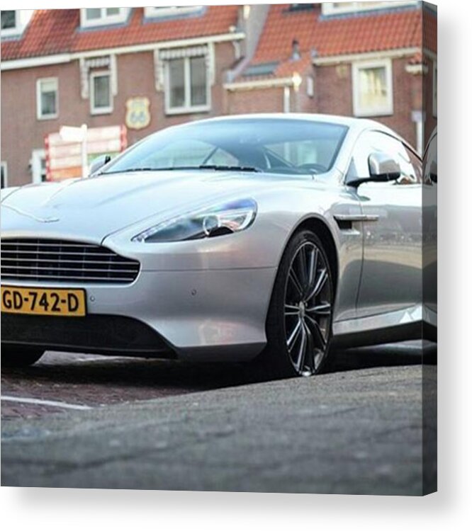 Carspotting Acrylic Print featuring the photograph Aston Martin by Patrick Lubbers
