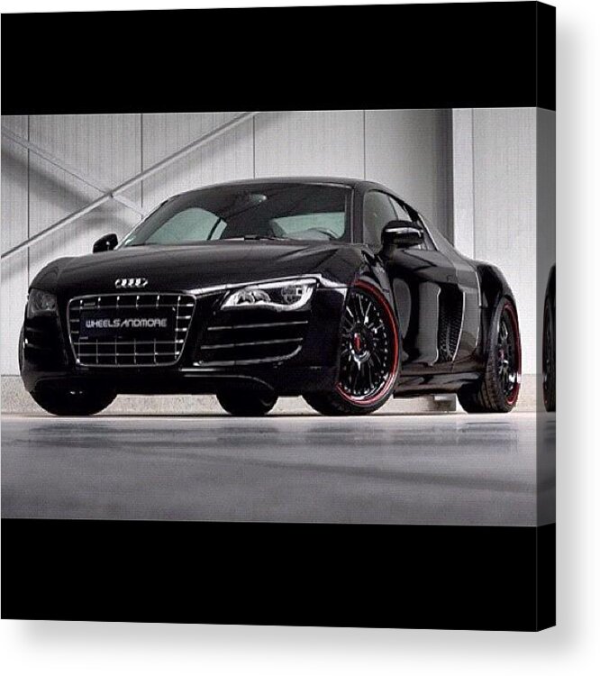Sportscar Acrylic Print featuring the photograph #audi #r8 #tuner #carporn by Exotic Rides