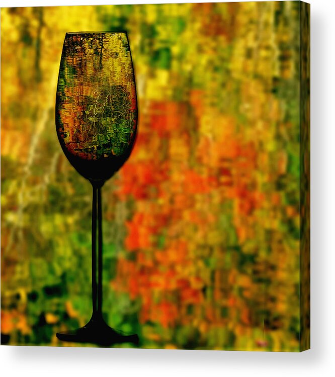 Wine Acrylic Print featuring the photograph Autumn Vintage by Phyllis Meinke