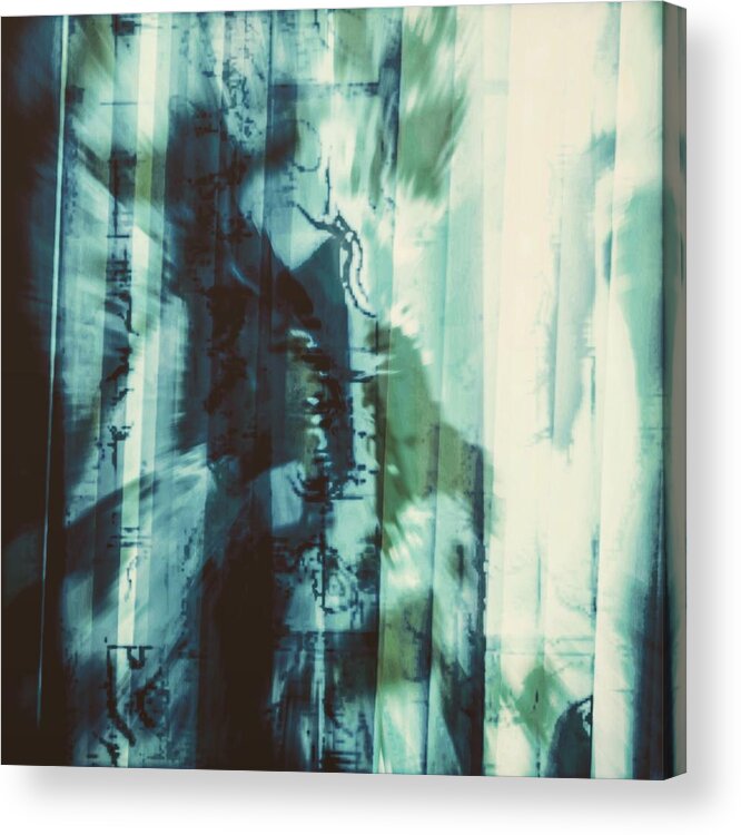 Background Acrylic Print featuring the digital art Background 39 by Marko Sabotin