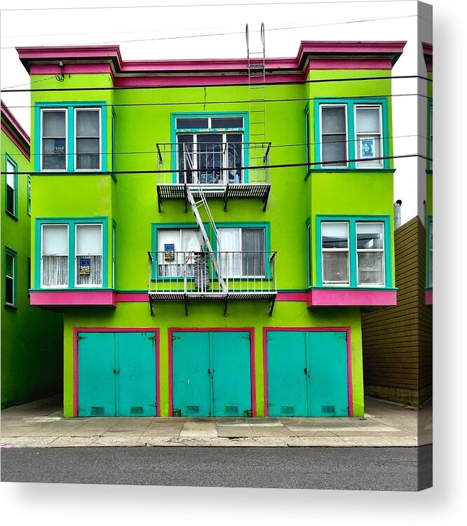  Acrylic Print featuring the photograph Beach House by Julie Gebhardt