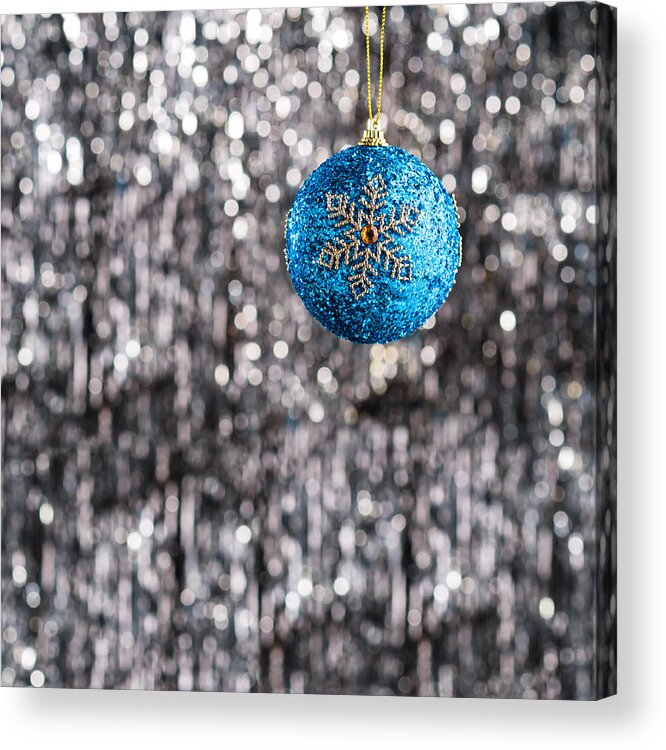 Advent Acrylic Print featuring the photograph Blue Christmas by U Schade