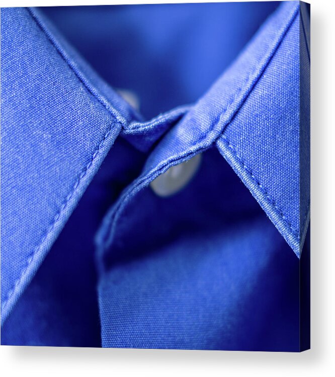 2014 Acrylic Print featuring the photograph Blue Shirt by Wade Brooks