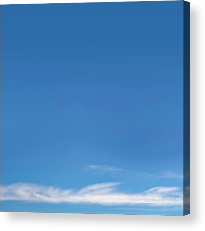 Blue Sky Acrylic Print featuring the photograph Blue Sky by Scott Norris