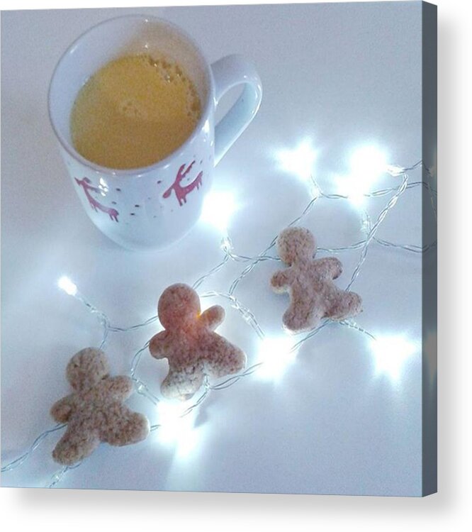 Morninglikethese Acrylic Print featuring the photograph Buongiorno Omini Di Marzapane by Federica Vollero