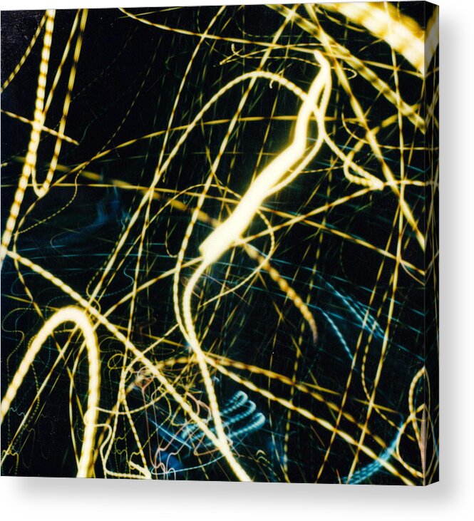 Squares Acrylic Print featuring the photograph Chicago lights 3 by JC Armbruster
