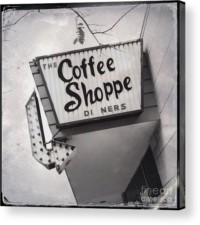 Florida Acrylic Print featuring the photograph Coffee Shoppe by Lenore Locken