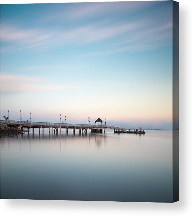 San Diego Acrylic Print featuring the photograph Coronado Ferry Landing by William Dunigan