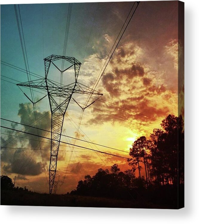 Southernskies Acrylic Print featuring the photograph Daily Wanderings #southernskies by Joan McCool