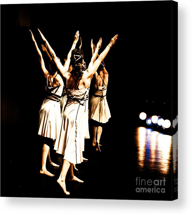 Dance Acrylic Print featuring the photograph Dance - Y by Scott Sawyer