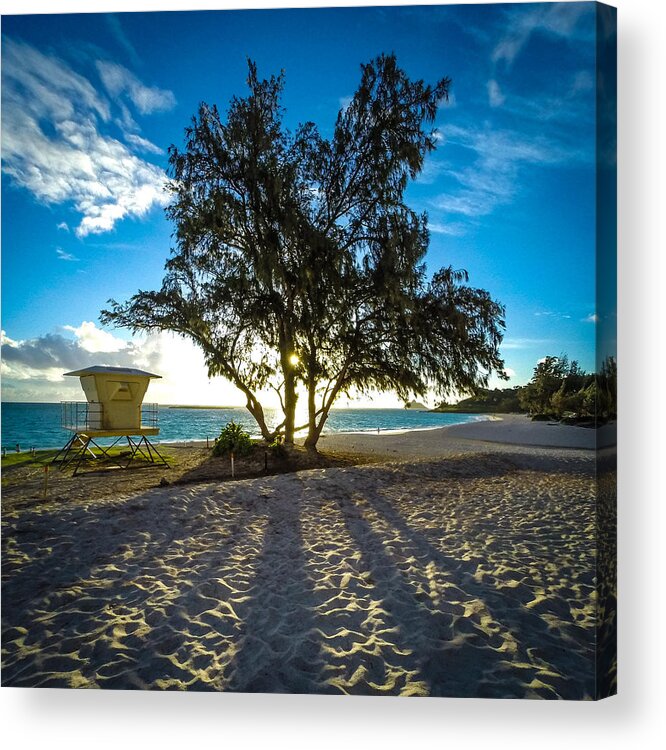 Beach Acrylic Print featuring the photograph Dawn Patrol by Brian Governale