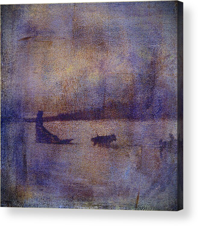 Dogs Acrylic Print featuring the photograph Dog Musher by Fred Denner