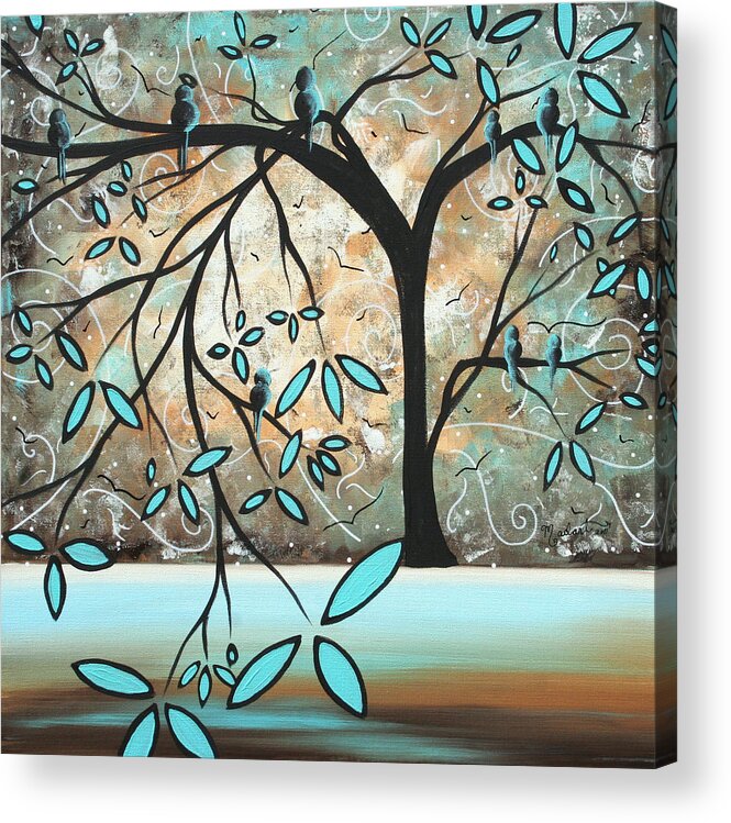 Wall Acrylic Print featuring the painting Dream State I by MADART by Megan Duncanson