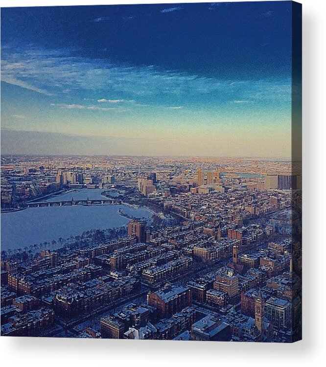 Boston Acrylic Print featuring the photograph A Spot Of The Planet by Kate Arsenault 