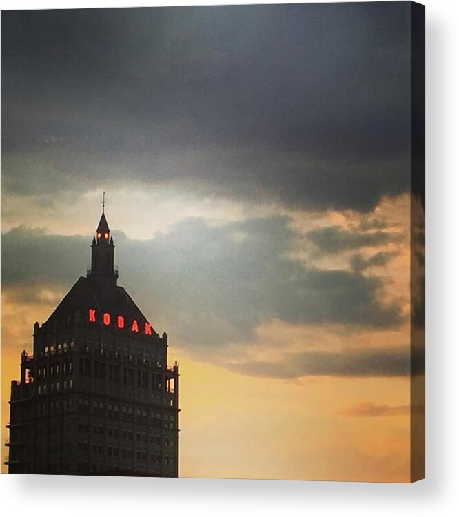 Building Acrylic Print featuring the photograph End Of An Era by Justin Connor