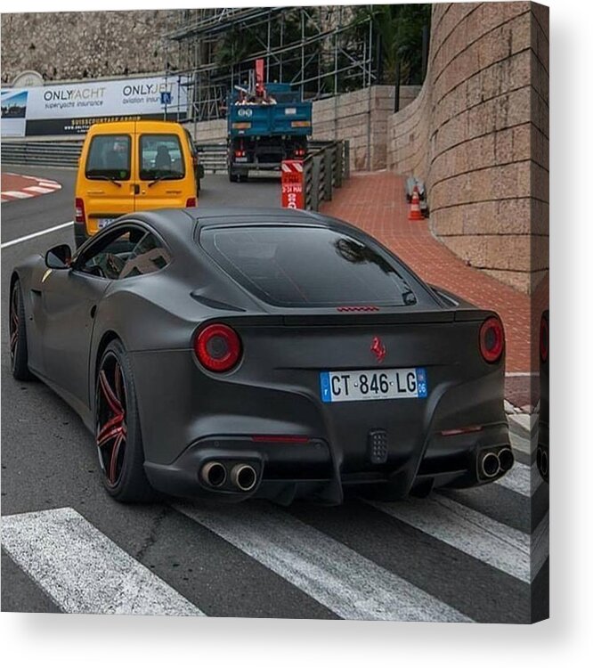 Ferrari F12 Berlinetta - Black Matte Wrap
