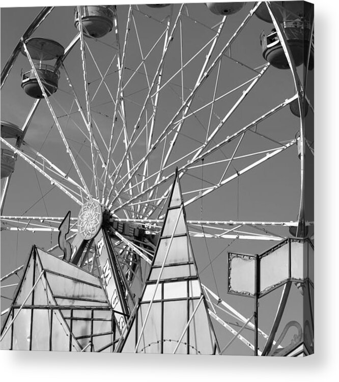 Ferris Wheel Acrylic Print featuring the photograph Ferris by Jewels Hamrick
