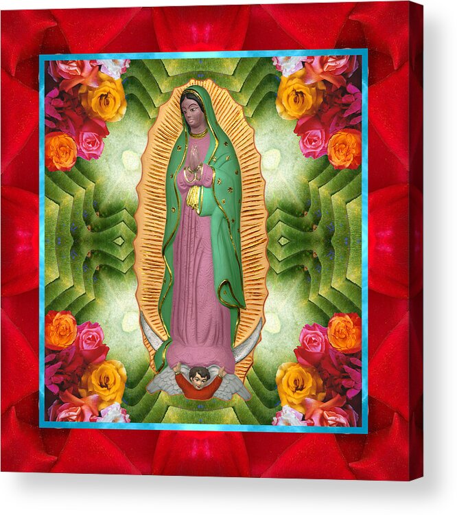 Guadalupe Acrylic Print featuring the photograph Flora Madre by Bell And Todd