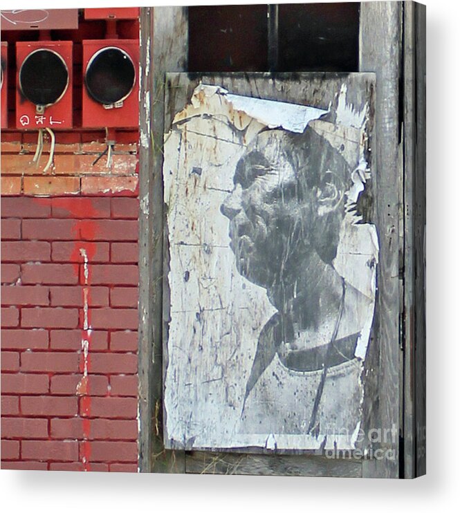 Architectural Decay Acrylic Print featuring the photograph Flores Street by Joe Pratt