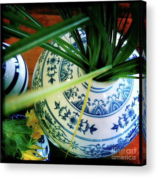 Vase Acrylic Print featuring the photograph From The Hand Of God And Man by Kevyn Bashore