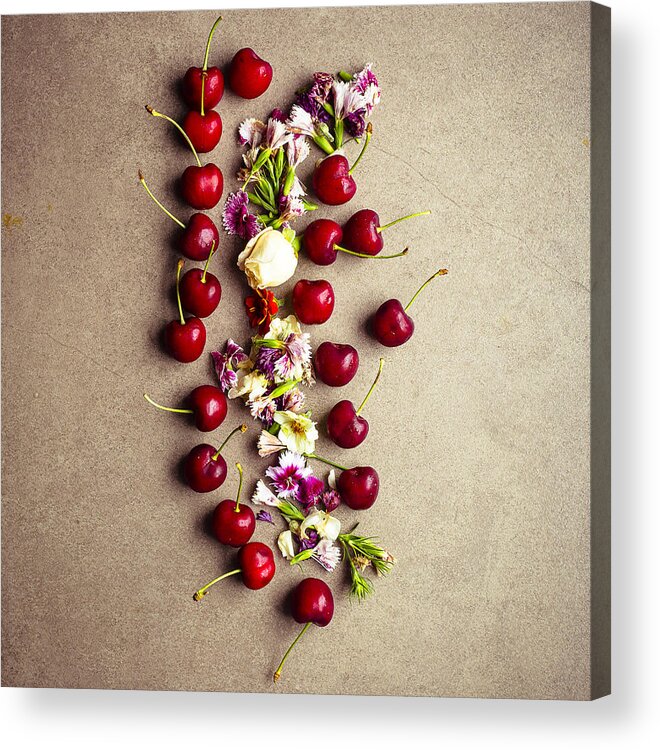 Fruit Acrylic Print featuring the photograph Fruit Art by Nicole English
