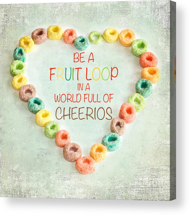 Fruit Loop Acrylic Print featuring the photograph Fruit Loop by Kim Fearheiley