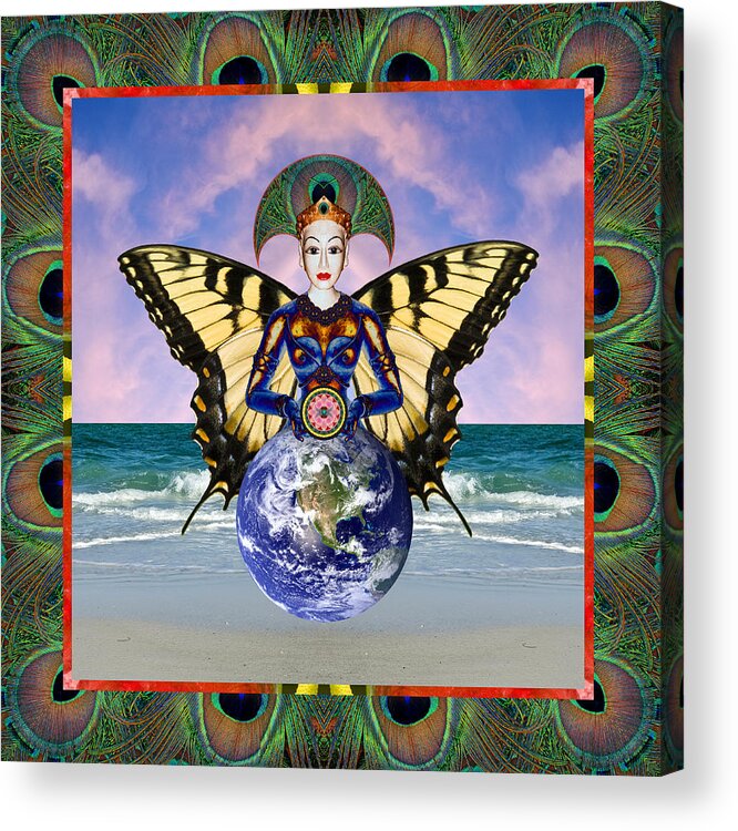 Goddess Acrylic Print featuring the photograph Gaia Ma by Bell And Todd